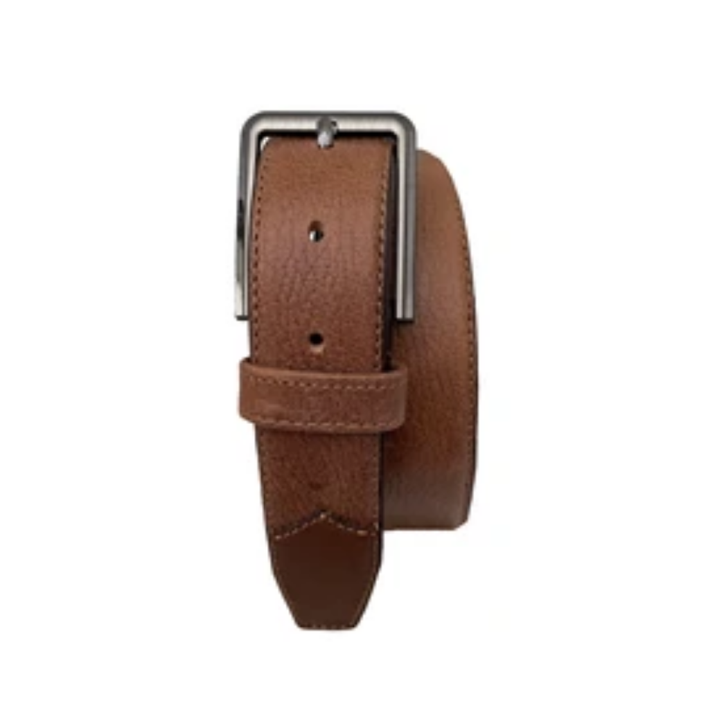 Dundee Leather Belt- Brown Color